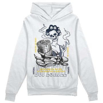 Dunk Low Vintage “Michigan” DopeSkill Hoodie Sweatshirt Show Me The Money Graphic Streetwear - White