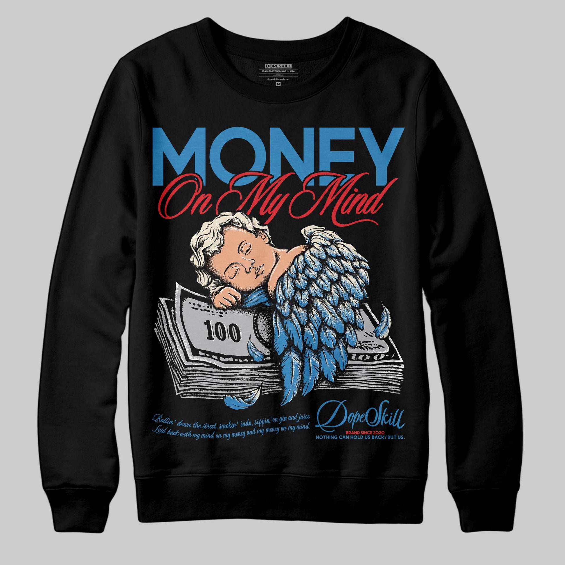 Jordan 3 Retro OG Rare Air DopeSkill Sweatshirt MOMM Graphic Streetwear - Black
