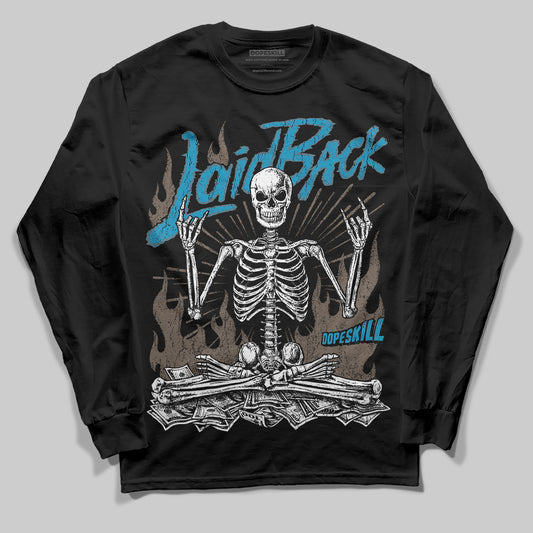 Jordan 3 GS “We Outside” DopeSkill Long Sleeve T-Shirt Laid Back Graphic Streetwear - Black