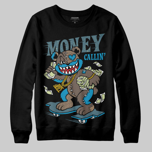 Jordan 3 GS “We Outside” DopeSkill Sweatshirt Money Callin' Graphic Streetwear - Black
