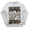 Jordan 3 Retro Palomino DopeSkill Long Sleeve T-Shirt Sorry I've Been Trappin Graphic Streetwear - White 