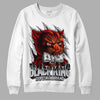 Jordan 2 Retro "Black Cement" DopeSkill Sweatshirt Black King Graphic Streetwear - White