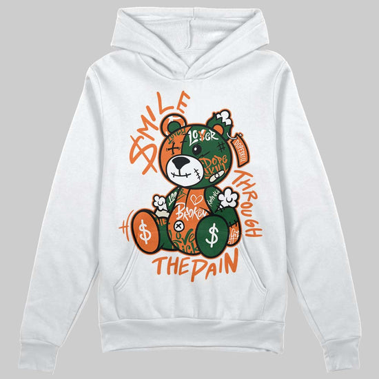SoleFly x Air Jordan 3 “Fruits Of Our Labor” DopeSkill Hoodie Sweatshirt Smile Through The Pain Graphic Streetwear - White