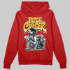 Red Sneakers DopeSkill Hoodie Sweatshirt Paper Chaser Boy Graphic Streetwear - red