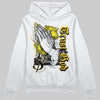 Jordan 4 Retro “Vivid Sulfur” DopeSkill Hoodie Sweatshirt Trust God Graphic Streetwear - White