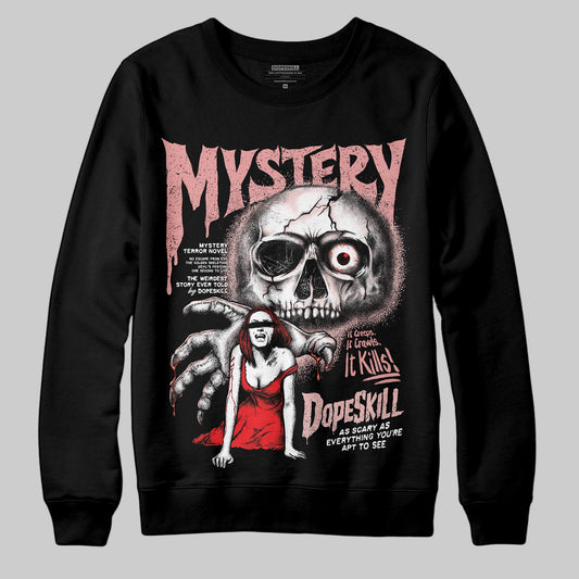 Jordan 40 “Dusty Rose” DopeSkill Sweatshirt Mystery Ghostly Grasp Graphic Streetwear - Black