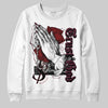 Jordan 5 Retro Burgundy (2023) DopeSkill Sweatshirt Trust God Graphic Streetwear - White 