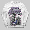 Jordan 1 Retro Low OG Zion Williamson Voodoo Alternate DopeSkill Long Sleeve T-Shirt Paper Chaser Boy Graphic Streetwear - White