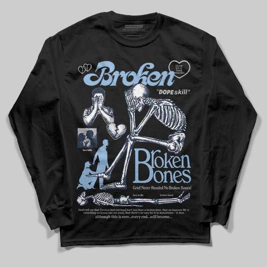 Asics Gel-Cumulus 16 Wash/Independence Blue DopeSkill Long Sleeve T-Shirt Broken Bones Graphic Streetwear - black