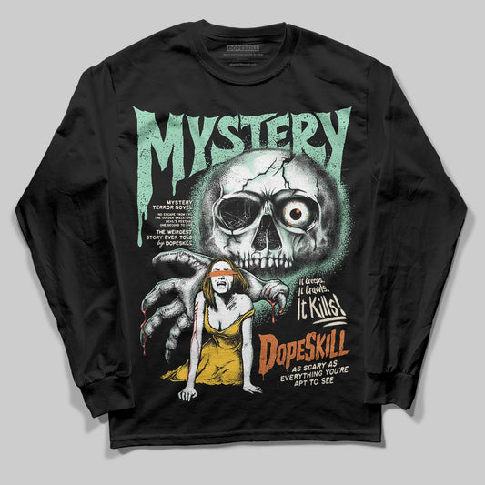 SB Dunk Low Rodeo Tourmaline DopeSkill Long Sleeve T-Shirt Mystery Ghostly Grasp Graphic Streetwear - Black