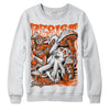 MSCHF Super Normal 2 Orange Milk DopeSkill Sweatshirt Resist Graphic Streetwear - White