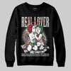 Jordan 11 Retro 285 Atlanta DopeSkill Sweatshirt Real Lover Graphic Streetwear - Black