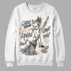 Jordan 11 "Gratitude" DopeSkill Sweatshirt Gettin Bored With This Money Graphic Streetwear - White 