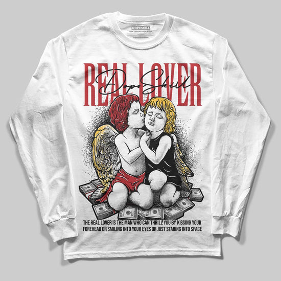 Jordan 14 Golf “Last Shot” DopeSkill Long Sleeve T-Shirt Real Lover Graphic Streetwear - White 