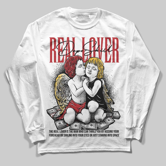 Jordan 14 Golf “Last Shot” DopeSkill Long Sleeve T-Shirt Real Lover Graphic Streetwear - White 