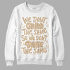 TAN Sneakers DopeSkill Sweatshirt Grind Shine Graphic Streetwear - White