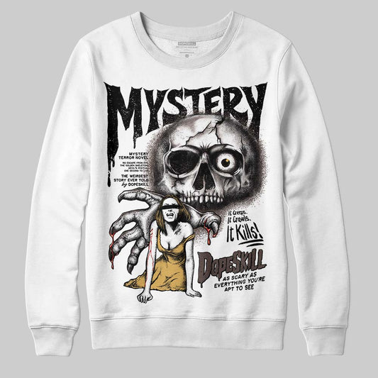 Adidas Samba OG C ‘Black Gum’ DopeSkill Sweatshirt Mystery Ghostly Grasp Graphic Streetwear - White