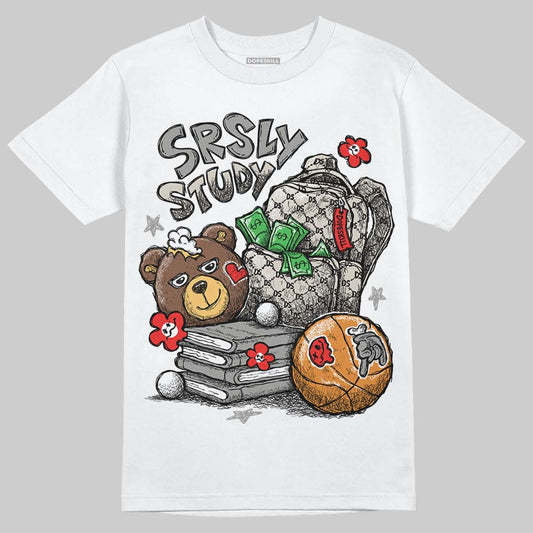 Jordan 3 Retro Pure Money DopeSkill T-Shirt Fear Fuels The Hustle Graphic Streetwear - White 
