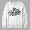 Jordan 2 Cement Grey DopeSkill Sweatshirt Rare Breed Type Graphic Streetwear - White