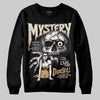 Jordan 5 “Earth/Metallic Gold” DopeSkill Sweatshirt Mystery Ghostly Grasp Graphic Streetwear - Black