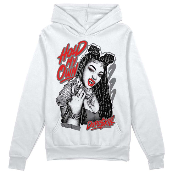 Grey Sneakers DopeSkill Hoodie Sweatshirt New H.M.O Graphic Streetwear - White