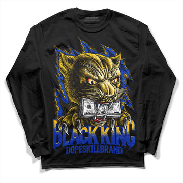 Jordan 14 “Laney” DopeSkill Long Sleeve T-Shirt Black King Graphic Streetwear - Black