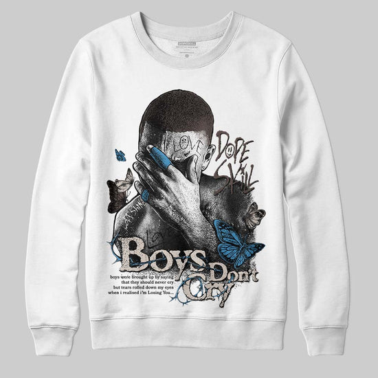 Adidas Samba OG White Black Clear Granite DopeSkill Sweatshirt Boys Don't Cry Graphic Streetwear - White