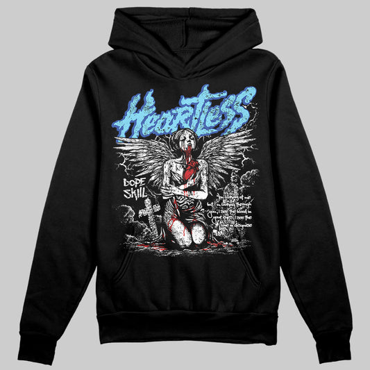 Dunk Low Argon DopeSkill Hoodie Sweatshirt Heartless Graphic Streetwear - Black