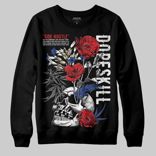 Jordan 3 “Seoul 2.0” DopeSkill Sweatshirt Side Hustle Graphic Streetwear - Black