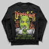 Neon Green Sneakers DopeSkill Long Sleeve T-Shirt Drip Harder Graphic Streetwear - Black