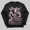 Asics Gel-Cumulus 16 "Port Royal" DopeSkill Long Sleeve T-Shirt Broken Bones Graphic Streetwear - Black