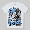 Jordan 12 Retro 'Melo' DopeSkill Toddler Kids T-shirt God Made Me Perfect Graphic Streetwear - White
