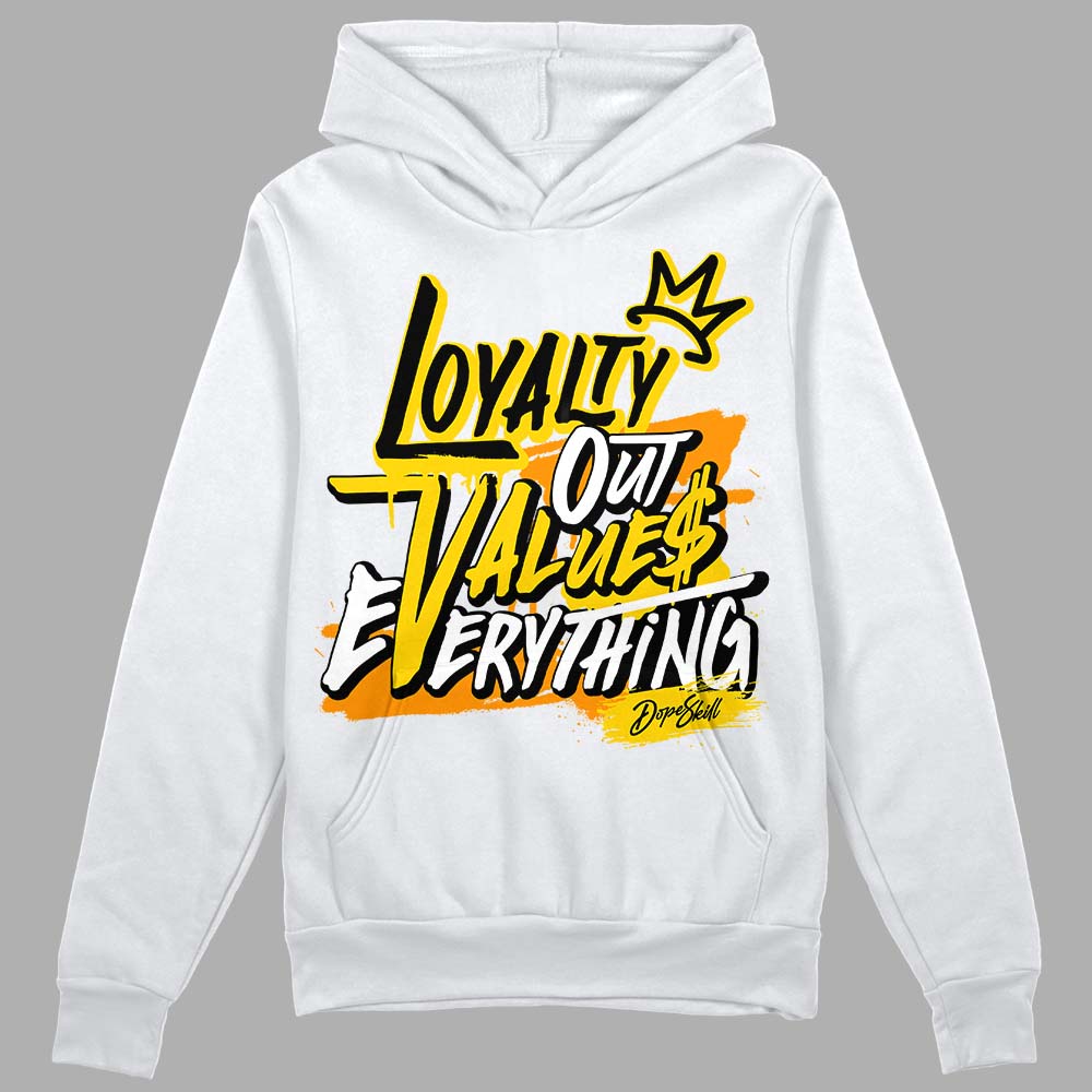 Jordan 6 “Yellow Ochre” DopeSkill Hoodie Sweatshirt LOVE Graphic Streetwear - White