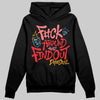 Red Sneakers DopeSkill Hoodie Sweatshirt F#ck Around And Find Out Graphic Streetwear - Black