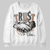 Jordan 4 Retro Cozy Girl DopeSkill Sweatshirt Trust No One Graphic Streetwear - White