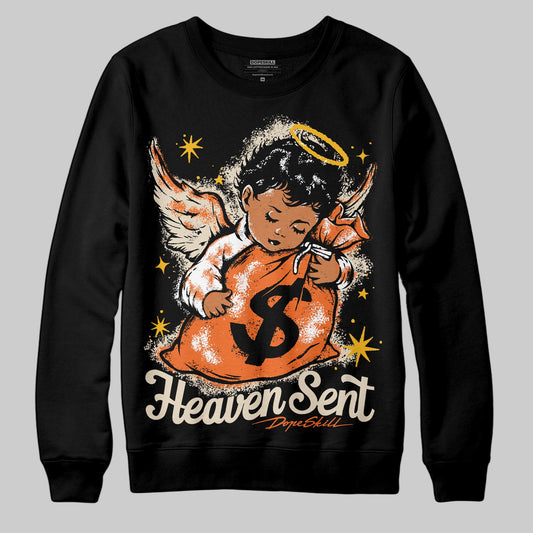 Jordan 3 “Starfish” DopeSkill Sweatshirt Heaven Sent Graphic Streetwear - Black