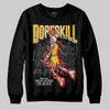 Jordan 12 "Phantom" DopeSkill Sweatshirt Thunder Dunk Graphic Streetwear - Black