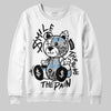 Jordan 10 OG “Steel” DopeSkill Sweatshirt Smile Through The Pain Graphic Streetwear - White