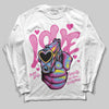 Dunk Low GS 'Triple Pink' DopeSkill Long Sleeve T-Shirt Love Shot Graphic Streetwear - White