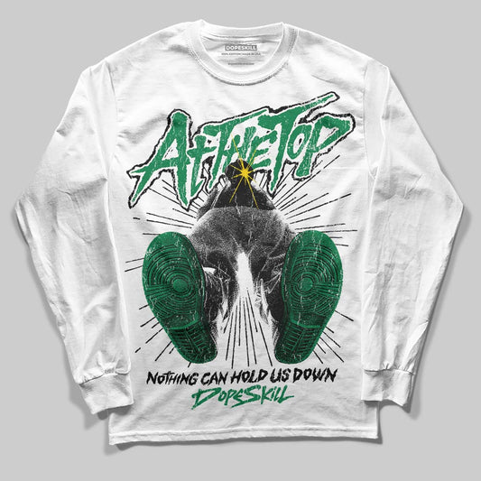 Green Sneakers DopeSkill Long Sleeve T-Shirt Nothing Can Hold US Down Graphic Streetwear - White