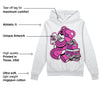 Hyper Violet 4s DopeSkill Hoodie Sweatshirt Bear Steals Sneaker Graphic