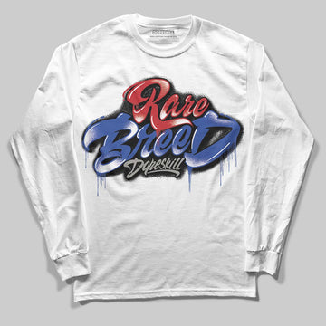 Jordan 4 “Rare Air” DopeSkill Long Sleeve T-Shirt Rare Breed Type Graphic Streetwear - White