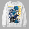 Jordan 14 “Laney” DopeSkill Sweatshirt Side Hustle Graphic Streetwear - White