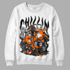 Jordan 3 Retro 'Fear Pack' DopeSkill  Sweatshirt Chillin Graphic Streetwear - White