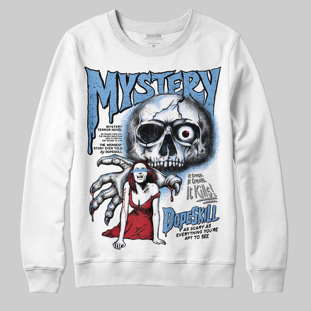 Jordan 12 Retro 'Melo' DopeSkill Sweatshirt Mystery Ghostly Grasp Graphic Streetwear - White 