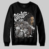 Jordan 4 Retro Cave Stone DopeSkill Sweatshirt Stressless Graphic Streetwear - Black