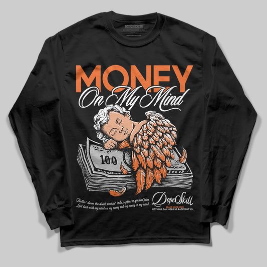 Jordan 1 Retro High OG Shattered Backboard (2025) DopeSkill Long Sleeve T-Shirt MOMM Graphic Streetwear - Black