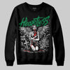 Jordan 5 “Lucky Green” DopeSkill Sweatshirt Heartless Graphic Streetwear - Black