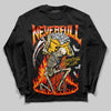 MSCHF Super Normal 2 Orange Milk DopeSkill Long Sleeve T-Shirt NeverFull Graphic Streetwear - Black