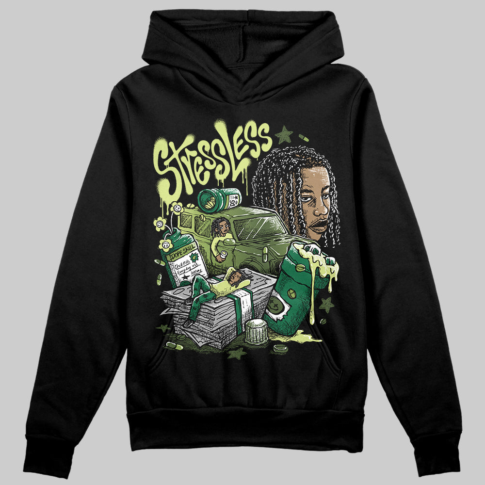 Foamposite Pro 'Pine Green' DopeSkill Hoodie Sweatshirt Stressless Graphic Streetwear - black